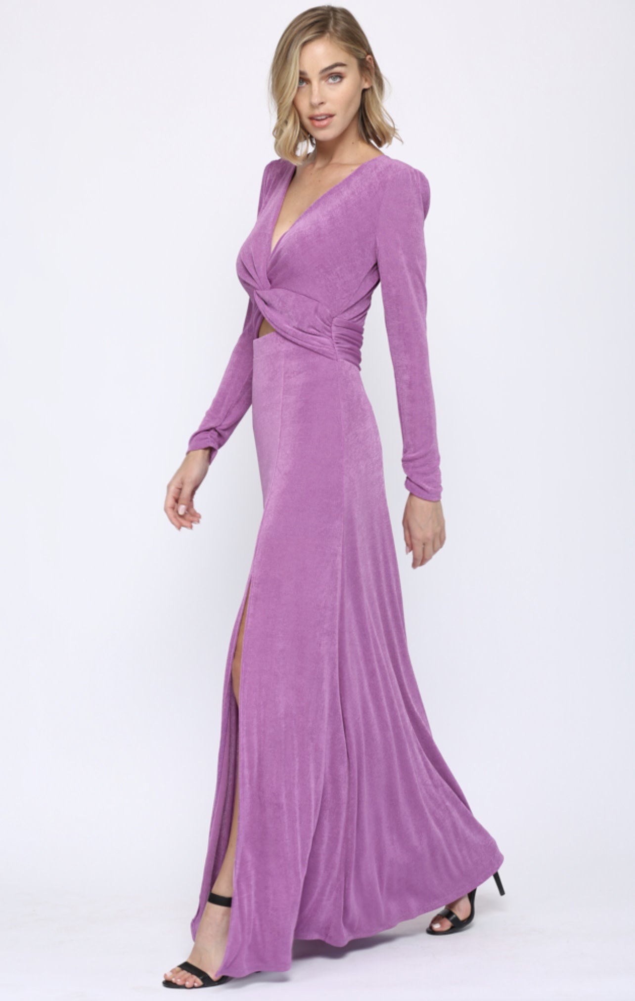 CUT OUT MAXI DRESS