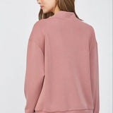 BUTTER SOFT COWL NECK SWEATSHIRT