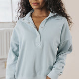 VANESSA HALF SNAP TOP