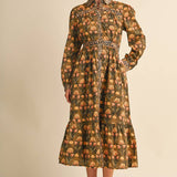 FLORAL BUTTON MIDI