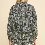 PRINT BUTTON DOWN AND SHORT SET
