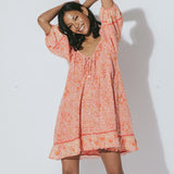 GRACE BLOSSOM MINI DRESS