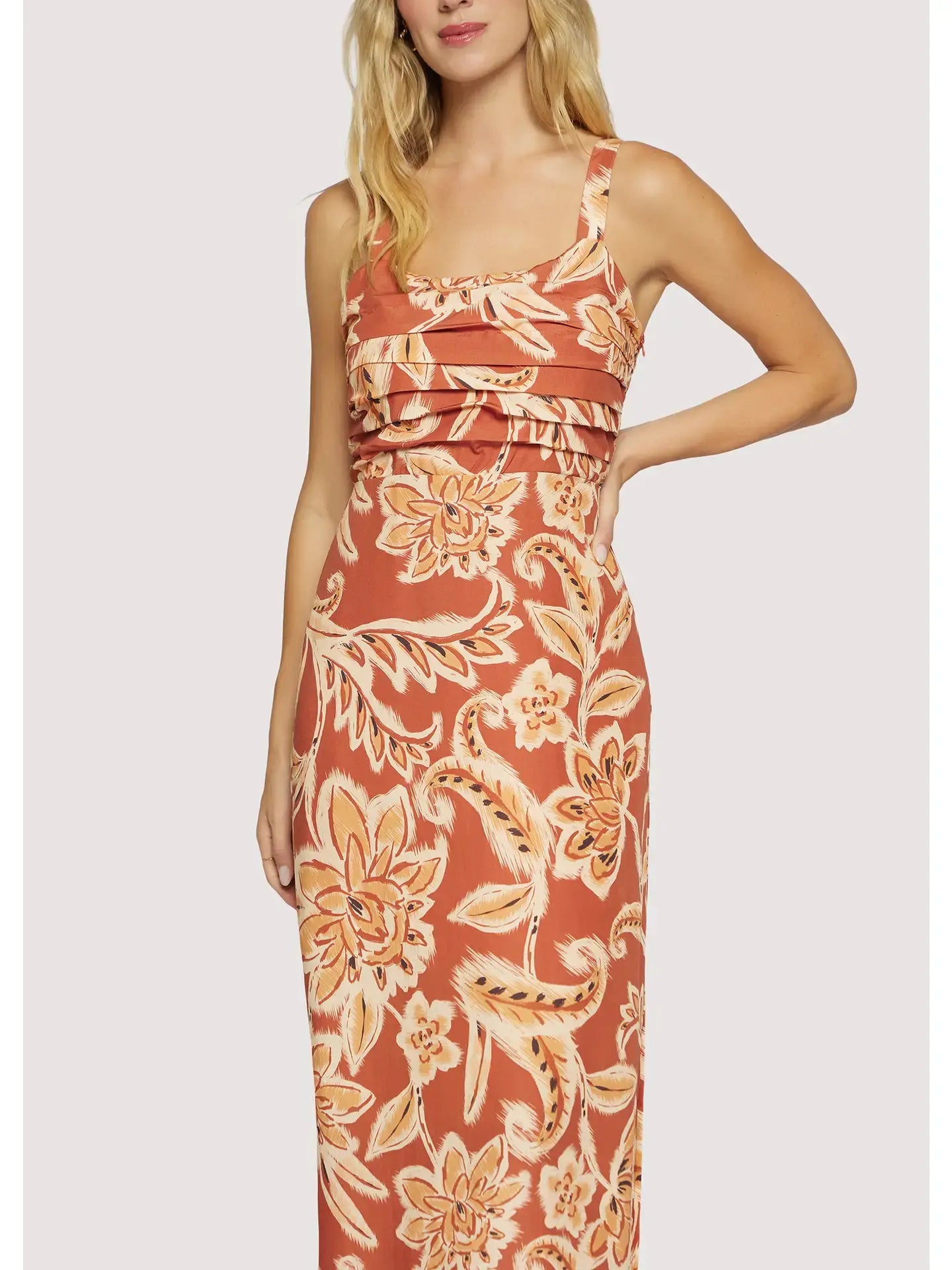 TERRA DI SIENA MAXI DRESS