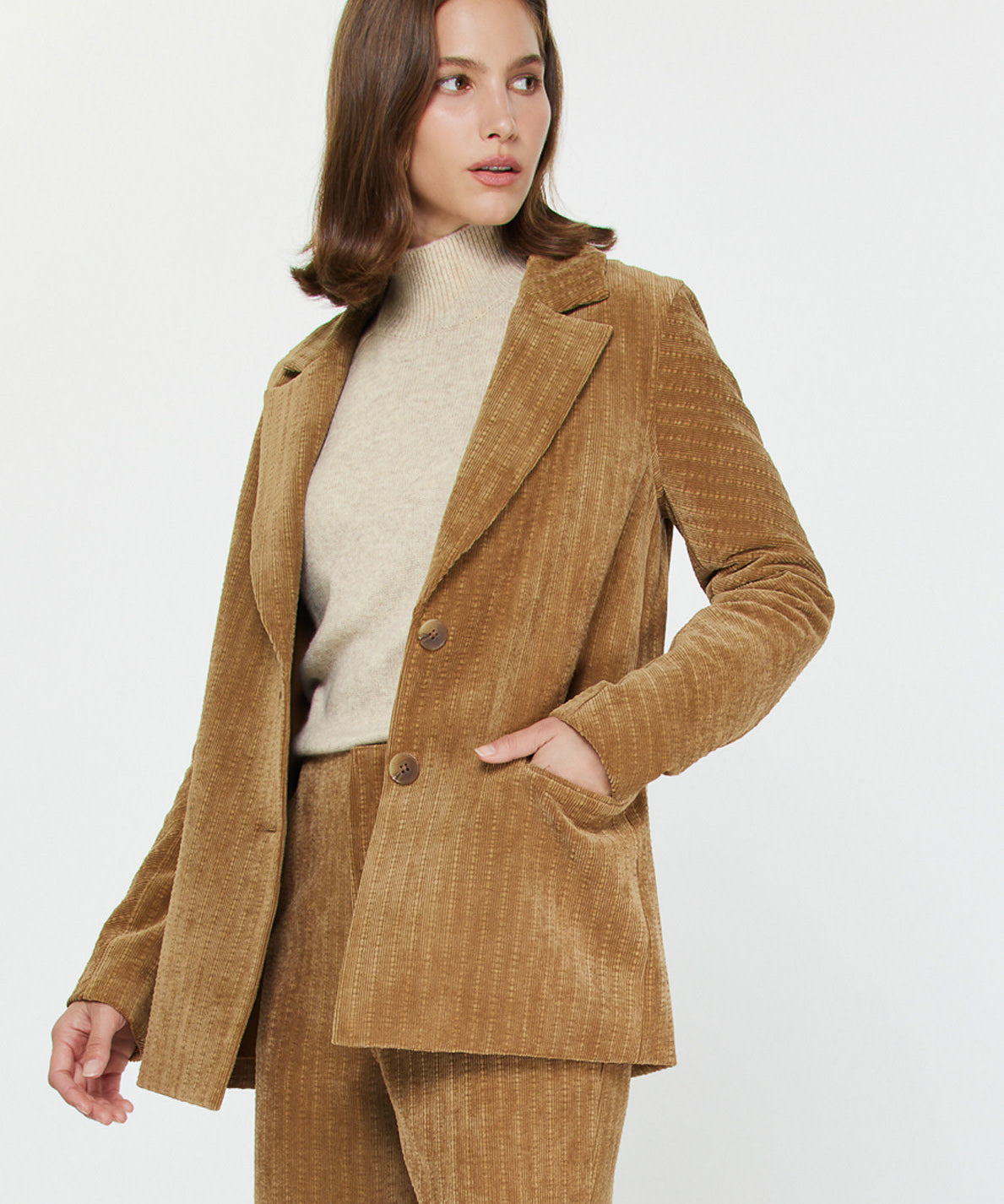 CODUROY JACKET W/ WELT POCKET