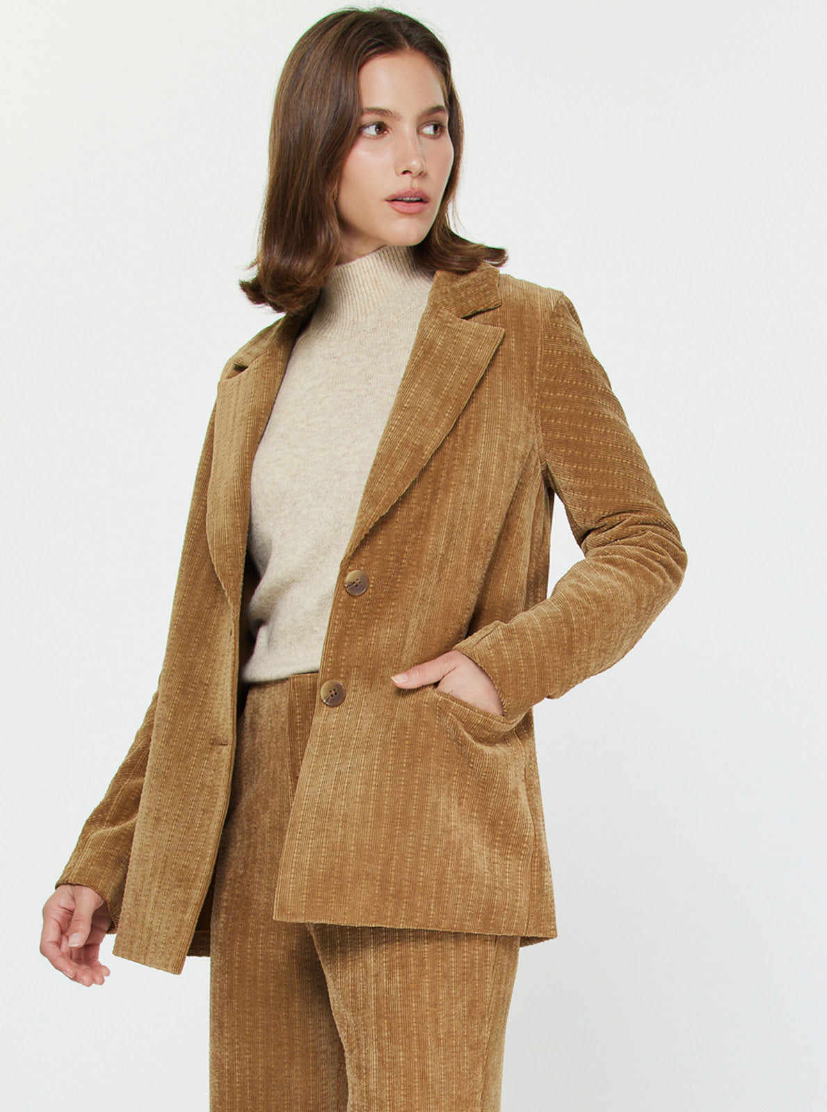 CODUROY JACKET W/ WELT POCKET
