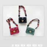 SUEDED SHOULDER BAG