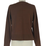 Machine Washable Knit Cardigan with Gold Buttons