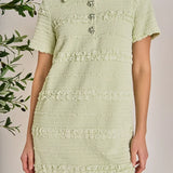 KALI TEXTURE MINI DRESS