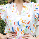 ABSTRACT FLUTTER SLV TOP