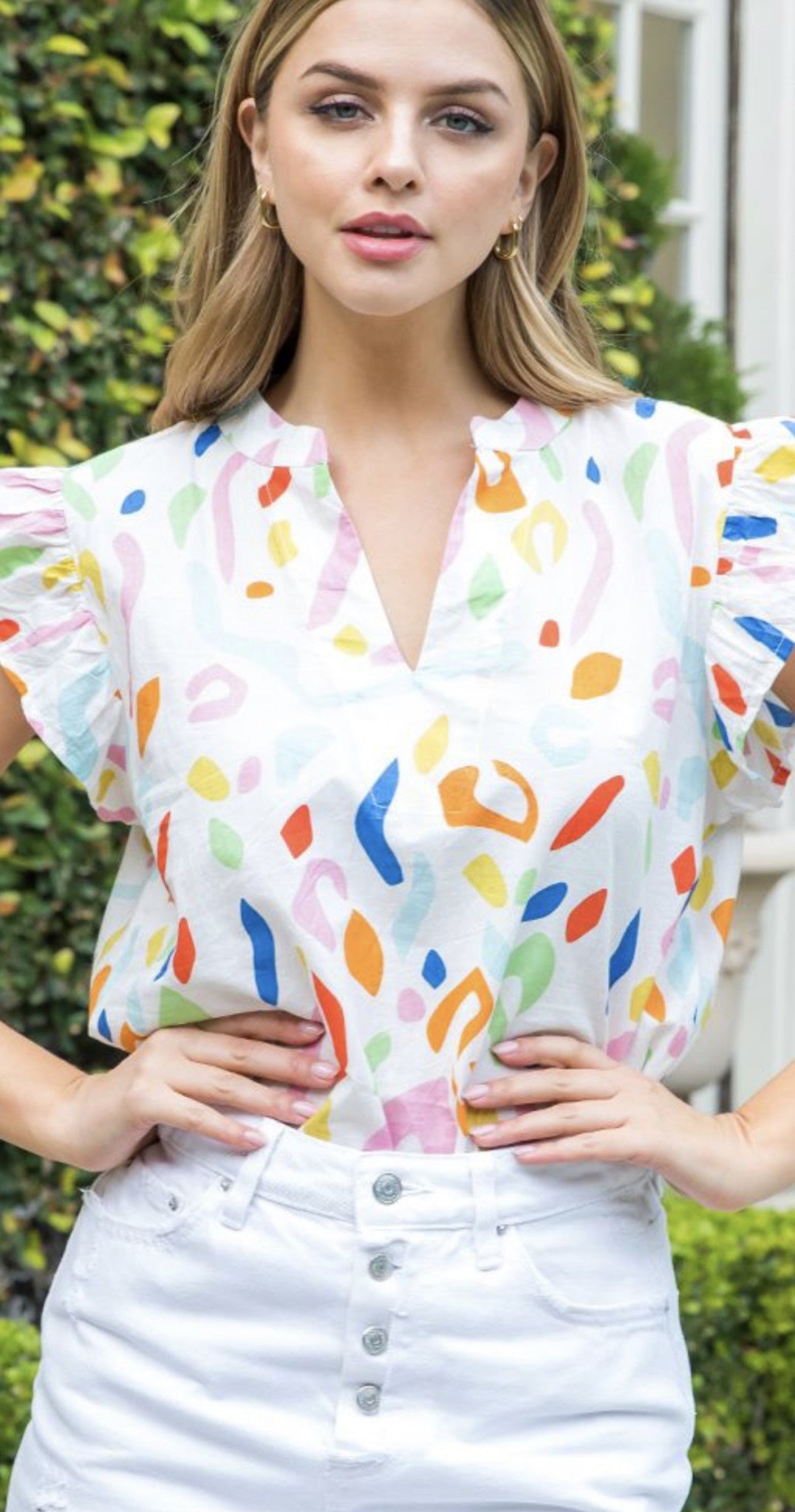ABSTRACT FLUTTER SLV TOP