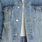 FITTED DENIM JACKET
