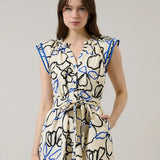 LEYLA RUFFLE MINI DRESS