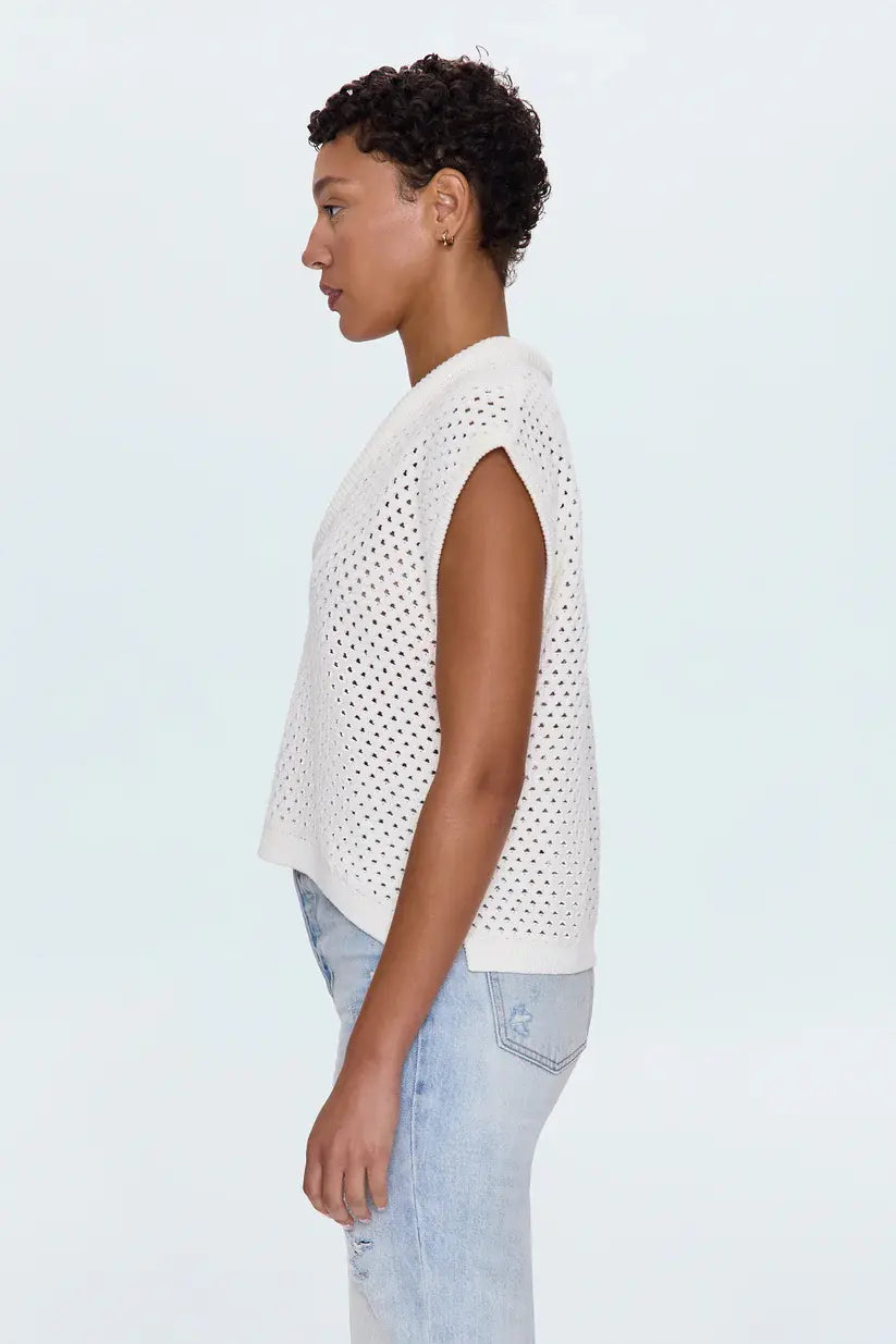 BECK OPEN BACK KNIT SWEATER