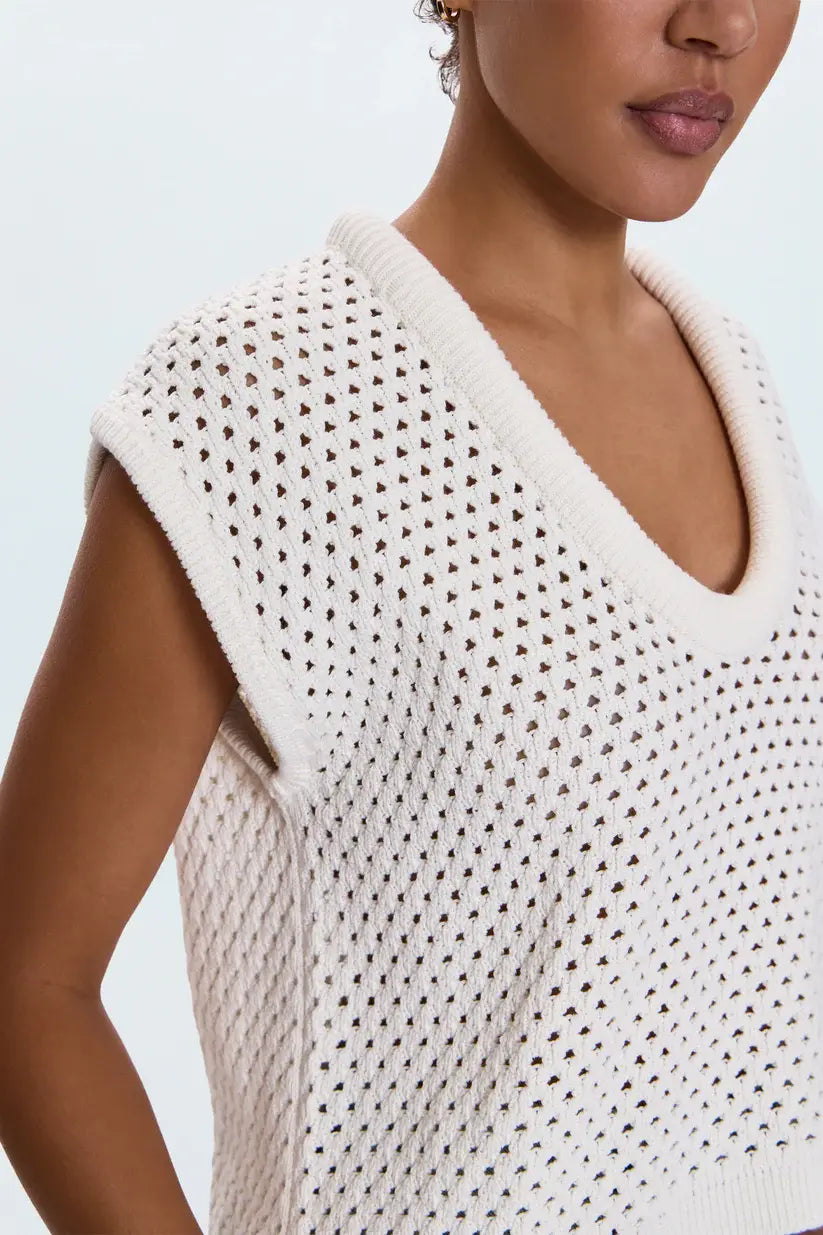 BECK OPEN BACK KNIT SWEATER