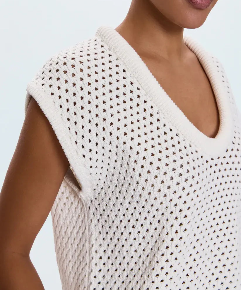 BECK OPEN BACK KNIT SWEATER