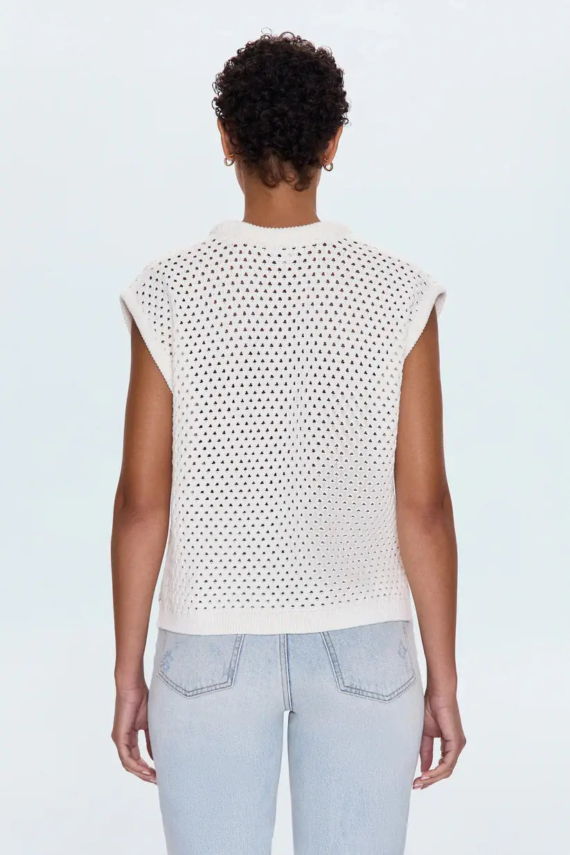 BECK OPEN BACK KNIT SWEATER