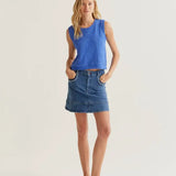 CHAIN-STITCHED EMBROIDERED TANK