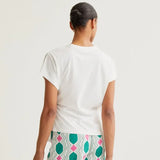 SSLV TEE WITH SIDE KNOT