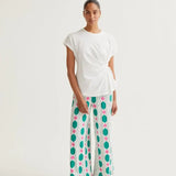 SSLV TEE WITH SIDE KNOT