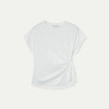 SSLV TEE WITH SIDE KNOT