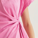 SSLV TEE WITH SIDE KNOT