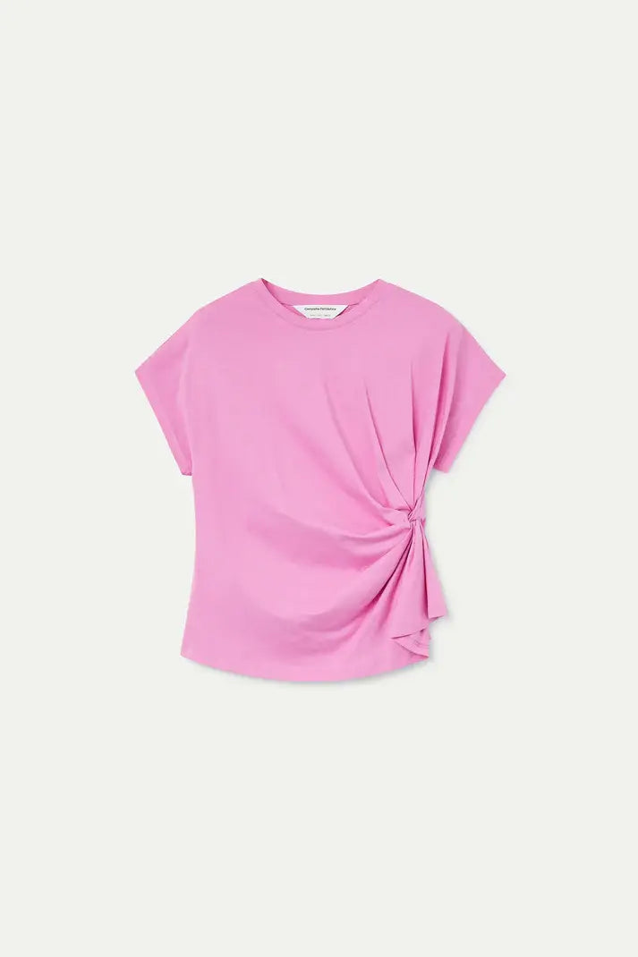SSLV TEE WITH SIDE KNOT