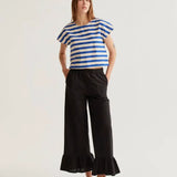 SSLV BAMBOO STRIPED TOP