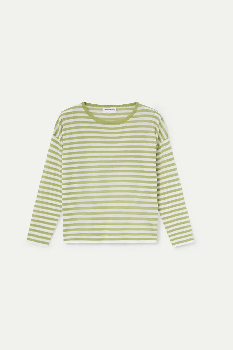 LSLV KNIT STRIPED TOP