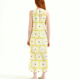 SLVLESS FLOWERBURST MIDI DRESS