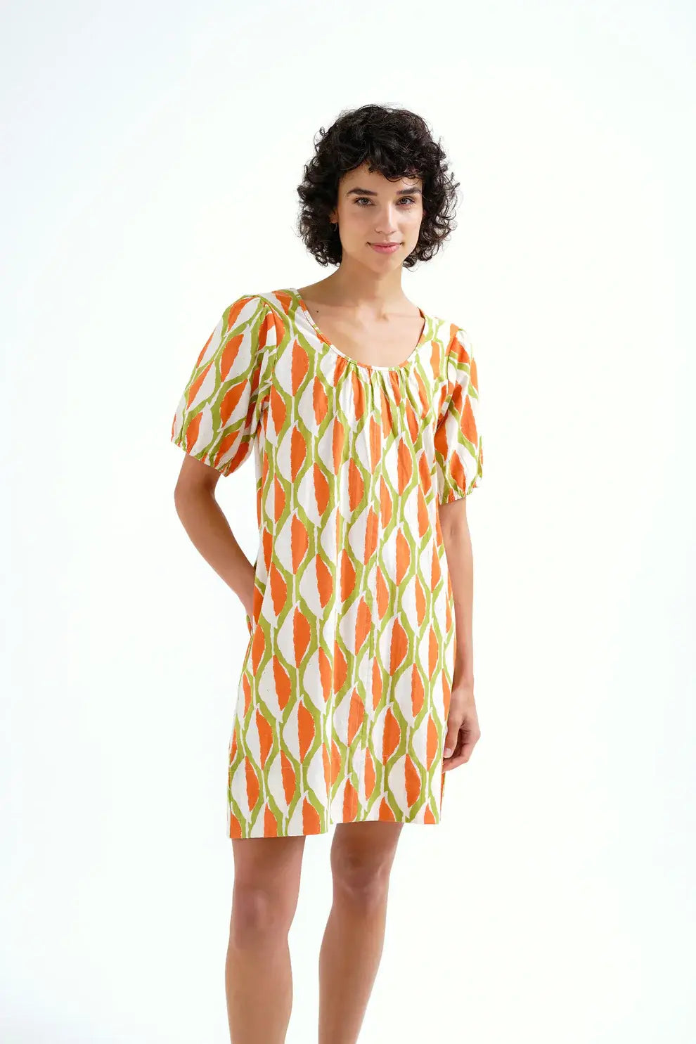 SSLV GEOMETRIC MINI DRESS