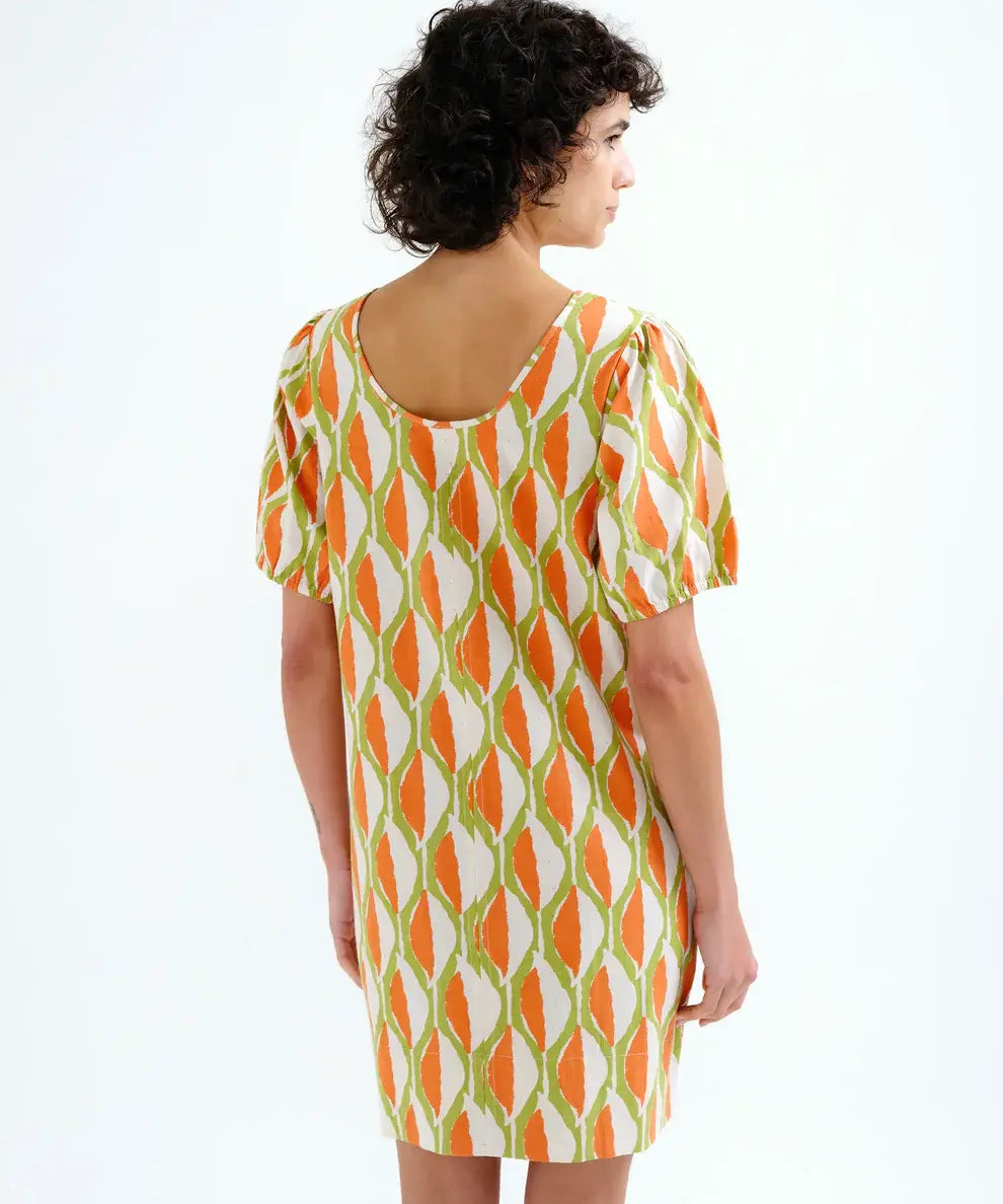 SSLV GEOMETRIC MINI DRESS