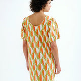 SSLV GEOMETRIC MINI DRESS