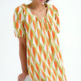 SSLV GEOMETRIC MINI DRESS