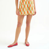 GEOMETRIC PRINT SHORTS