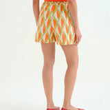 GEOMETRIC PRINT SHORTS