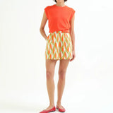 GEOMETRIC PRINT SHORTS