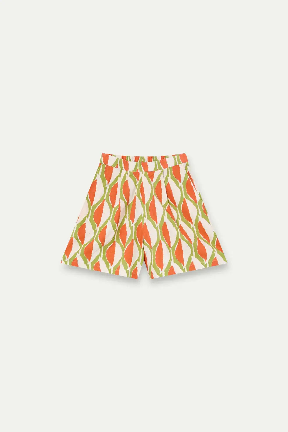 GEOMETRIC PRINT SHORTS