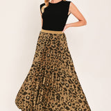 Leopard Maxi Skirt