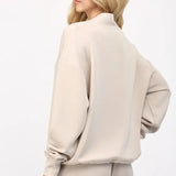 BUTTER SOFT COWL NECK SWEATSHIRT (additional colors)