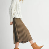 OUR FAVORITE PLEATED MIDI SKIRT
