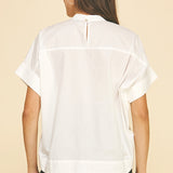 BEAD NECK BLOUSE
