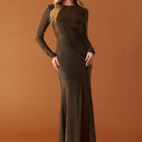 FITTED MERMAID MAXI DRESS