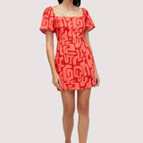 HEAT WAVE MINI DRESS