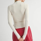 EVERYDAY MOCK NECK LSLV TOP (Additional Colors)