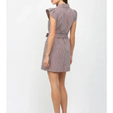 ELLA BUTTON DOWN MINI DRESS