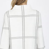 MOCK NECK SWEATER BELL SLEEVE