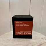 RANGER STATION CANDLE 8OZ LEATHER/PINE O/S