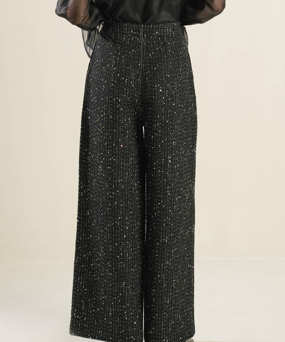 TWEED SEQUIN PANT