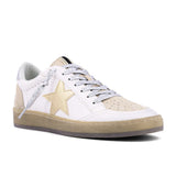 LEATHER AND SUEDE SNEAKERS