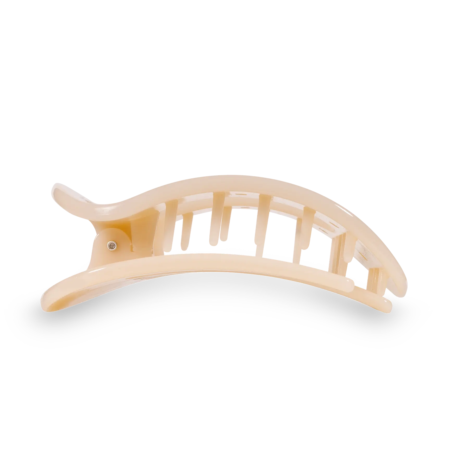 LARGE ALMOND BEIGE CLIP